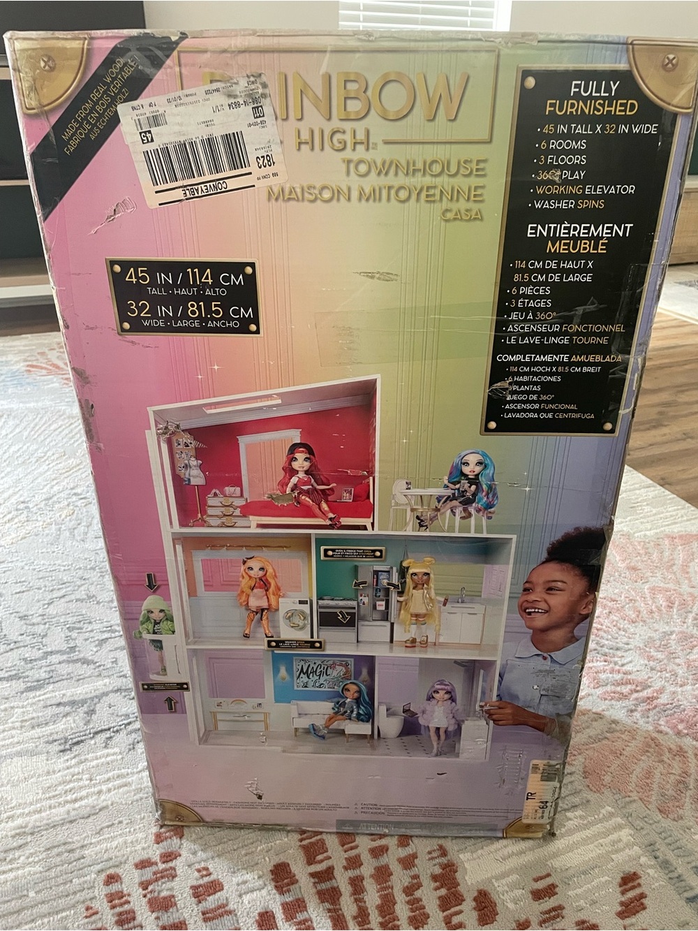 Rainbow High Townhouse Factory Sealed New MGA Entertainment
